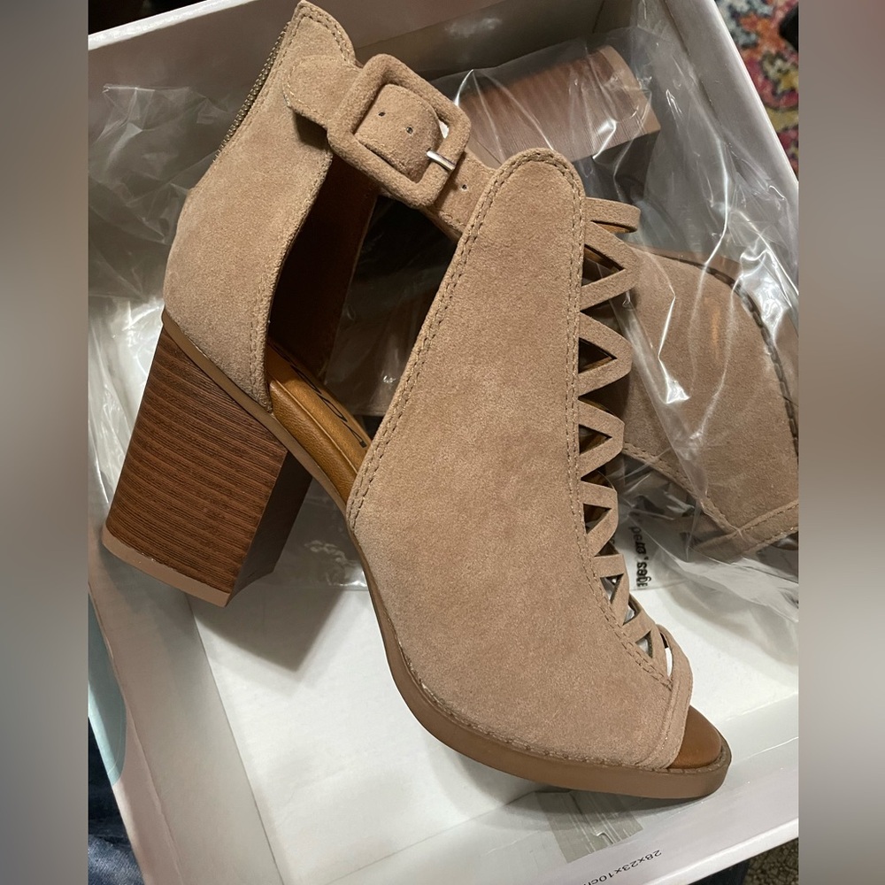 Open Toe Heels boots